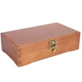 thumbnail image 1 of Wooden Box, Wooden Storage Box Wooden Storage Box, Wooden Tool Box Stationery For Makeup Sketch Set Jewelry, 1 of 8