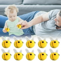 RuiJiao 10pcs Bees for Crafts, Bumble Bee for Tiered Tray Decoration Party Favors DIY Craft Jewelry Accessory