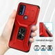 thumbnail image 4 of Funda para GANGXUN Motorola Moto G Play 2023 - Soporte metálico, Función magnética, Rojo, 4 of 5