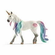 Sea Unicorn Mare for Ages 3 & Up - White with Rainbow Colors
