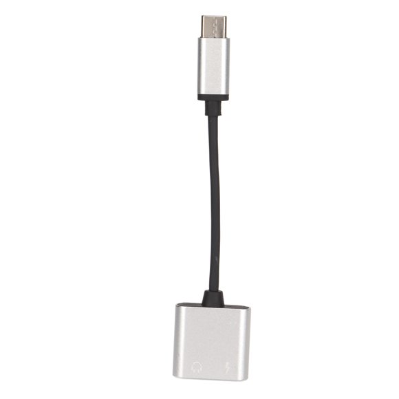 Headset Adapter,2 in 1 Headphone Earphones Adapter Type Cto Charging Port Best in its Class