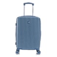 thumbnail image 1 of Maleta de Mano Rígida Expandible 10Kg Con Ruedas 360° y Forro Impermeable Ideal para Viaje y Cabina Azul, 1 of 8