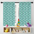 thumbnail image 5 of Blackout Kids Curtains,Green Cartoon Unicorn Pattern Childrens Insulated Curtains Set Of 2,Bedroom Essentials,Toddler Room Decor 42"x54", 5 of 5