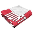 thumbnail image 4 of The Northwest 1COL-23600-0292-OOF 50 x 60 in. NCAA North Eastern University Alumni Silk Touch Throw Blanket, 4 of 5