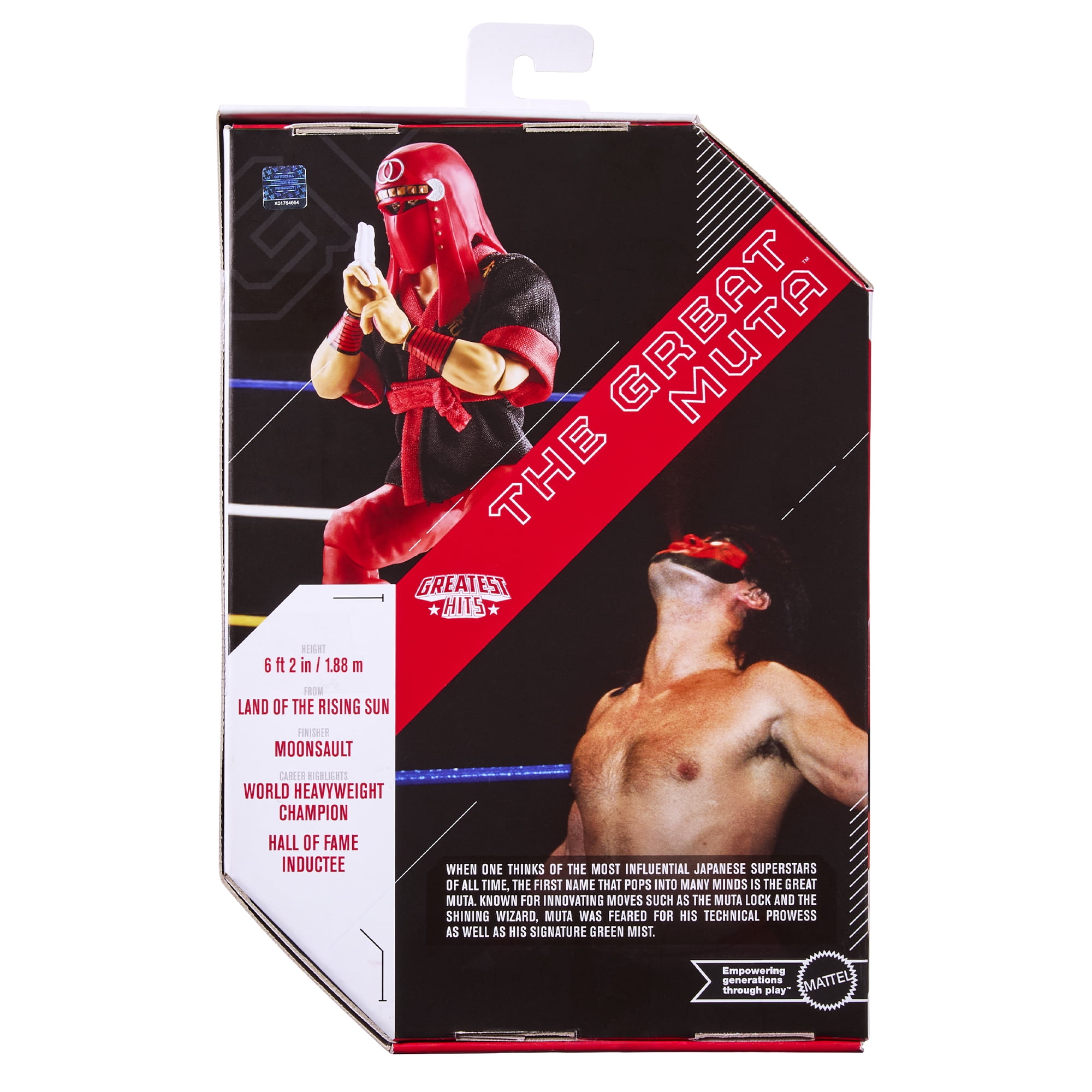 Great Muta - WWE Best of Ultimate Edition 8 Mattel WWE Toy Wrestling Action Figure
