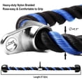 thumbnail image 3 of Deluxe Tricep Rope Pull Down Cable with 27" Length, Non-Slip Grip for Biceps & Back Training, 3 of 5