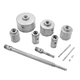 thumbnail image 1 of Kit De Brocas De 35-110mm P/pared De Cemento/concreto 8 Pzs Plata, 1 of 5