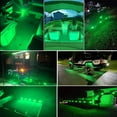 thumbnail image 2 of ABPETE 8Pcs Green LED Side Marker Light Truck Trailer Light Front Rear Turn Signal Tail Clearance Indicators Stop Warning Running Lights for 12-24V Auto Car RV Camper ATV Boat Deck transom, 2 of 15