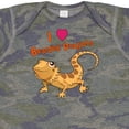 thumbnail image 4 of Inktastic I Love Bearded Dragons Boys or Girls Baby Bodysuit, 4 of 5