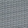 thumbnail image 4 of Furniture of America Condor Rattan Glass Top Patio End Table in Gray, 4 of 5