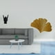 thumbnail image 2 of Escultura de mano de roca con gesto creativo, estatua de para apartamento, dormitorio, restaurante, decoración con hojas de ginkgo de hierro, 2 of 8