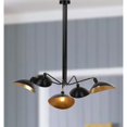 thumbnail image 5 of Lettie 5 Light Gold Leaf Detail 49 Inch Dia Pendant, 5 of 5