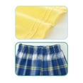 thumbnail image 2 of WIBACKER Kids Toddler Boy Clothes Outfits Tee & Plaid Shorts 2 Pieces Summer Shorts Set - Plane, 2 of 9