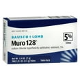 thumbnail image 2 of (2 pack) Bausch & Lomb Muro 128 Sodium Chloride Ointment 5% Twin Pack 1/8 Oz Each, 2 of 6