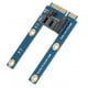 thumbnail image 3 of Tarjeta adaptadora mSATA a SATA Mini SATA a SATA MPCIe de 7 pines expansión SATA Horizontal, 3 of 5