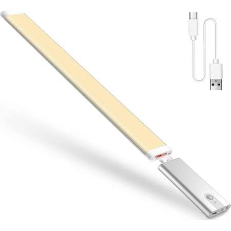

Closet Lights 340 Lumens Rechargeable Under Cabinet Lighting Detachable Battery Motion Sensor Light Indoor Dimmable Wireless Magnetic Night Light For Cupboard Wardrobe Hallway