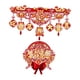 thumbnail image 1 of Banner de año Nuevo Chino, personaje Fu, guirnalda roja, decoraciones de año Nuevo Lunar, adornos Fuzi para celebración de pared interior para oficina Estilo C, 1 of 8