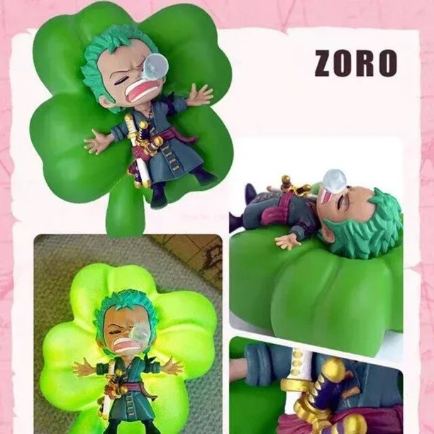 Caja ciega de luz Led nocturna de una pieza, figura de Anime Luffy Zoro Nami Sanji Chopper, serie Sweet Dream, adorno, regalos de navidad
