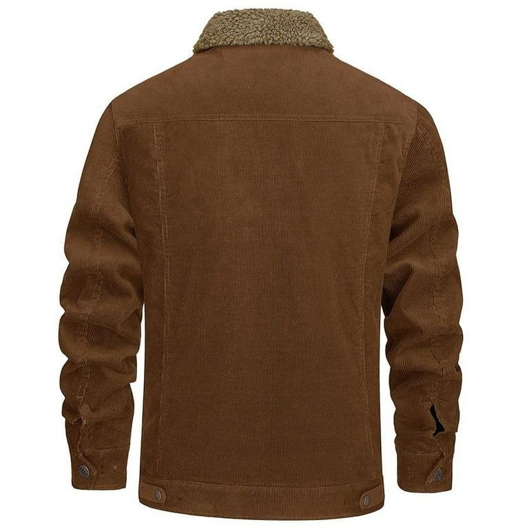 Corduroy jacket store wool lining