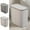 A587 SSZMDLB under $5, variant on SSZMDLB under $5 Bathroom Trash Can with Lid, Narrow Slim Bin, Large Capacity Wastebasket for Toilet Office Kitchen Bedroom Small Spaces