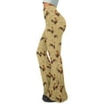 thumbnail image 3 of Xoenoiee Rooster Chicken Print Flare Yoga Pants for Women Ladies Crossover Flare Leggings High Waisted Bootleg Pants Workout Soft Bootcut Leggings, L, 3 of 7