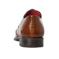 thumbnail image 5 of Jeffery West Derby Brogue Leather Shoes, Brown, 5 of 9