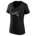 thumbnail image 2 of Women's Black Jacksonville Jaguars Hustle V-Neck T-Shirt, 2 of 3