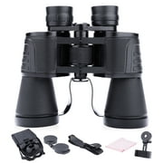 LAKWAR 10 x 50 Binoculars for Adults, Professional Large Field of View Binoculars for Bird Watching Hunting Wildlife Viewing Outdoor Sports with Phone Holder Carrying Bag and Neck Strap