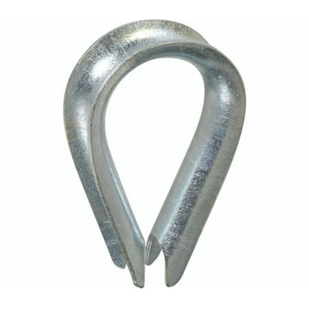 

2pk National Hardware DLCA-6018 National Hardware N176-834 Rope Thimble 3/8 Inch Zinc Plated Steel