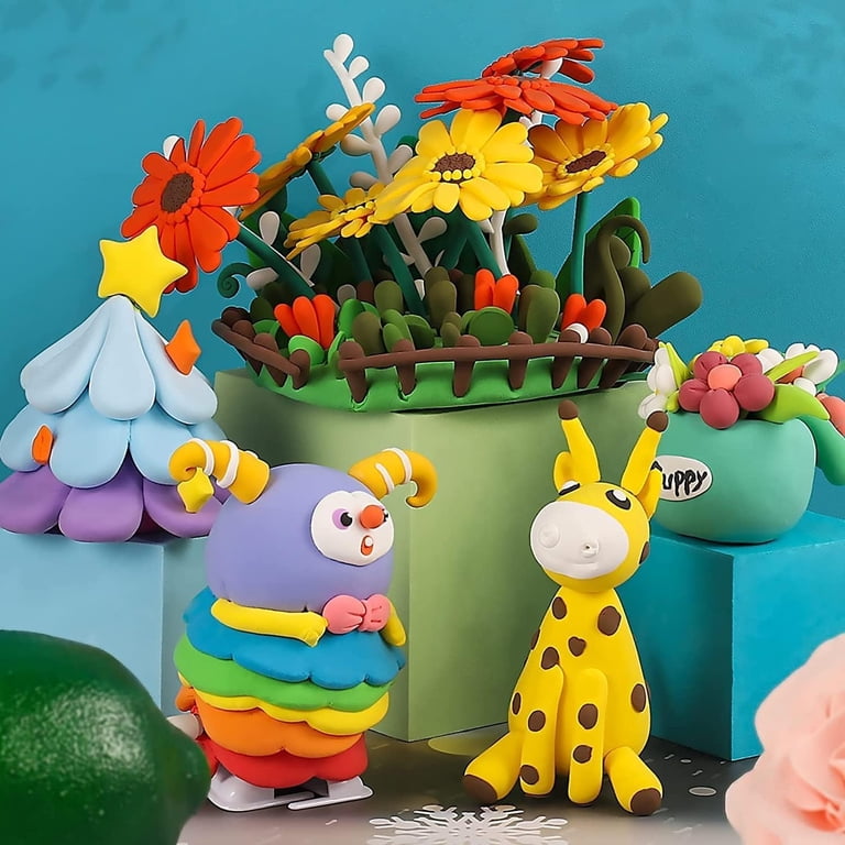 CiaraQ Modeling Clay 50 Colors Air Dry Clay Set photo 6