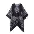 thumbnail image 1 of Nouveaux Hauts d'Été pour Femmes 2023 Grande Taille Mode Col Rond Manches Longues Imprimé Blouses Décontractées pour Sorties Chemise à Manches Longues pour Femmes, 1 of 7
