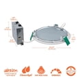 thumbnail image 2 of Luminaria HALO HLB LED de techo regulable de 20 cm, 120-277 V, 2 of 8