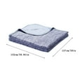 thumbnail image 4 of Byujiro Cooling Blanket for Hot Sleepers, Ice Silk Summer Blanket for Night Sweats, Breathable Lightweight Throw for Sound Sleep, for Adults and Kids, 4 of 4