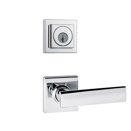 Chrome Interior Pack - Vedani Double Cylinder Polished Chrome Interior Pack Lever Featuring SmartKey