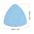 thumbnail image 2 of Uxcell Tailors Chalk, Triangle Sewing Chalk, Washable Fabric Marker, Blue 10 Pack, 2 of 5