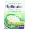 6 Pack Mentholatum Original Topical Analgesic Ointment Aromatic Vapor Rub 3oz