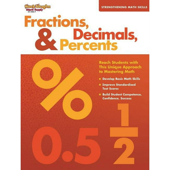 Strengthening Math Skills Strengthening Math Skills Reproducible Fractions, Decimals, & Percents, (Paperback)