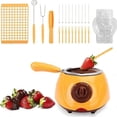 thumbnail image 2 of Electric Chocolate Melting Pot with Adjustable Temperature Control, Non-Stick Interior, Perfect for Desserts, 2 of 5
