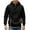 Black, variant on Breezora Boys Cozy Fleece Lined Pullover Hoodie for Fall and Winter Casual Comfort Wear 110 Size Blackish Green