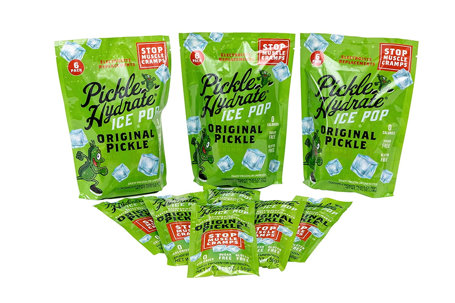Buy Pickle Hydrate Shot Pickle Pops Pickle Popsicle For Cramps Relief Made from Dill