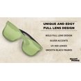 thumbnail image 3 of 10 Upper Decks Mirrored Sunglasses Pack - Plastic, UV Protection, Lenses UV 400 - Yellow, 3 of 8