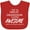 Red, variant on Inktastic Yeah My Great Grandson is Pretty Awesome Boys or Girls Baby Bib