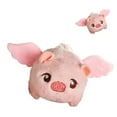thumbnail image 4 of Cute Flying Pig Plush, Shaking Tail Attract PP Cotton Pig Stuffed Toy  For Wallets For Kids, 4 of 8
