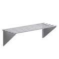 thumbnail image 3 of AmGood 48" Long X 18" Deep Stainless Steel Tubular Wall Shelf | NSF Certified | Appliance & Equipment Metal Shelving, 3 of 8