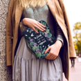 thumbnail image 5 of HELLHERO Succulent Floral PU Leather Bible Case, Portable Zippered Bible Carrier for Church and Outdoor Study for Women and Men, 5 of 12