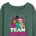 thumbnail image 3 of Barbie - Holidays & Christmas - Team Santa - Women's Lightweight French Terry Long Sleeve Shirt, 3 of 5