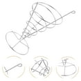 thumbnail image 2 of French Fries Stand Food Frying Basket French Fries Rack Cone French Fries Stand Kitchen Utensil, 2 of 8