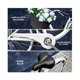 thumbnail image 4 of Bicicleta Vintage Retro Urbana Bike Teche Rodada 26 Cambios Shimano 7 Velocidades Blanco, 4 of 5