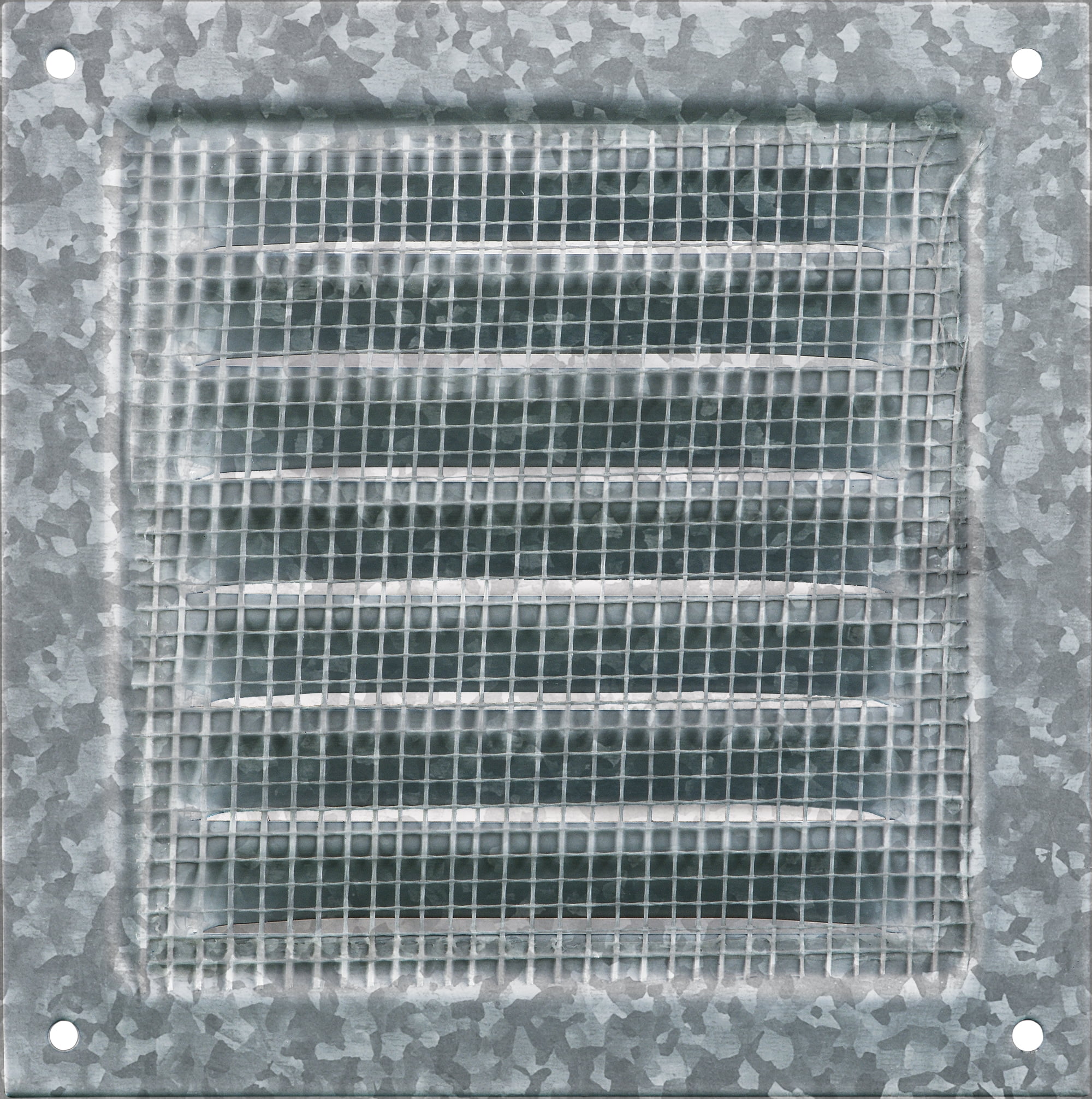 Galvanized Steel Vent Grille Zink Finish 5"x5"