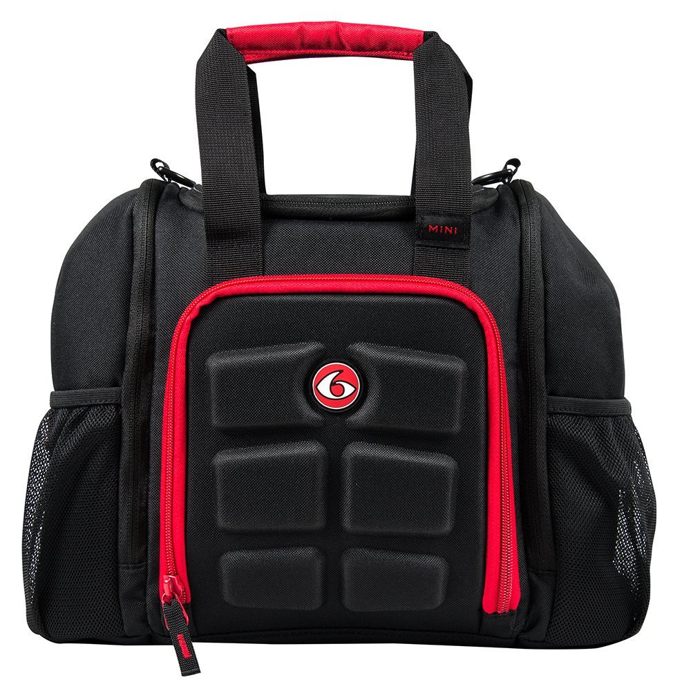 6 Pack Fitness Bag Mini Innovator Black/Red